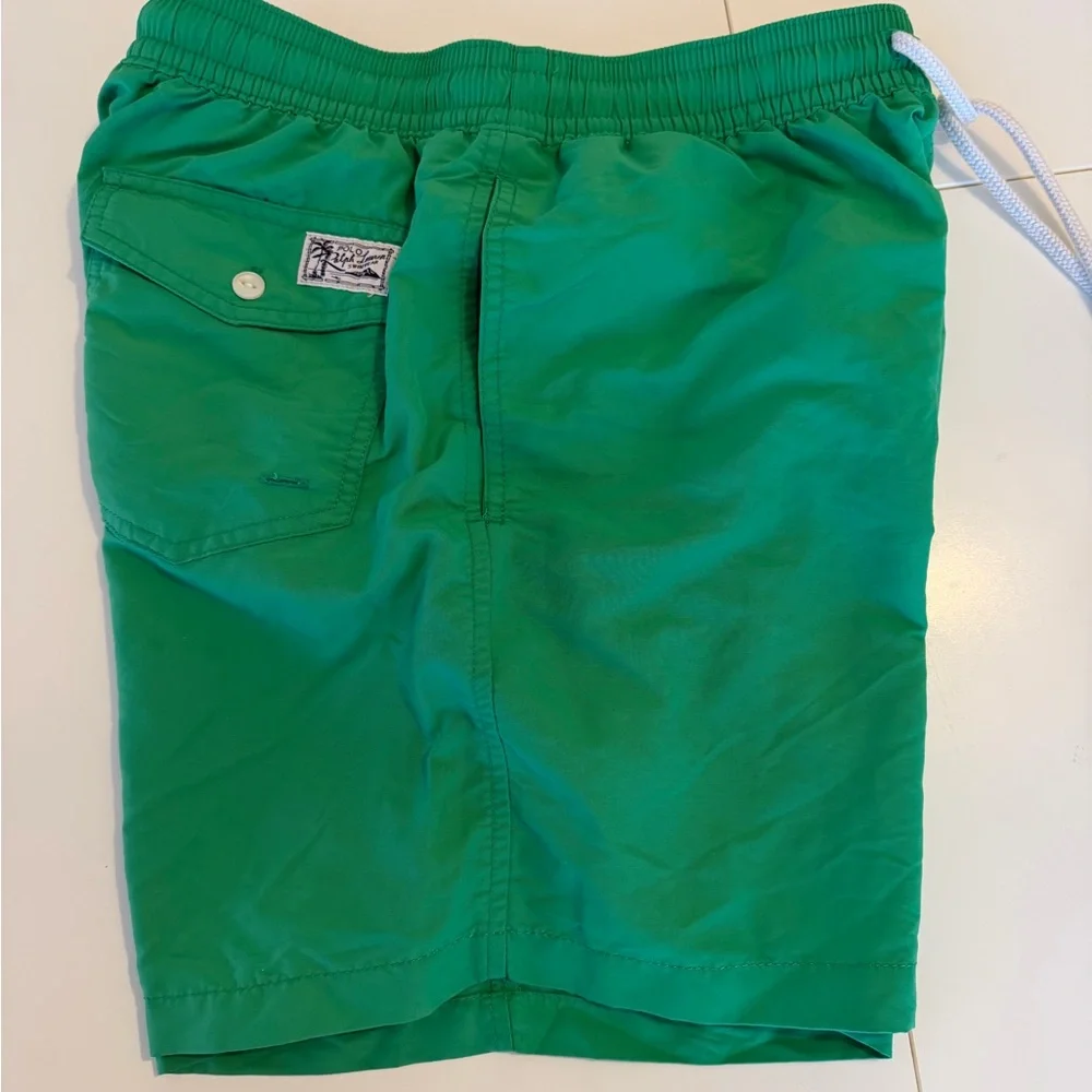 Polo Ralph Lauren Nylon Swim Suit Extra Small 24-27 waist w mesh lining Like New - Picture 9 of 10